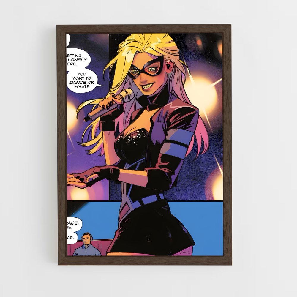 ap-black canary-4 cadre Bois foncé