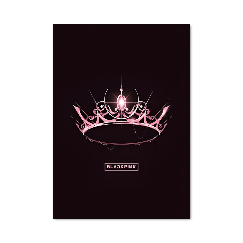 Poster Crowned in Blackpink