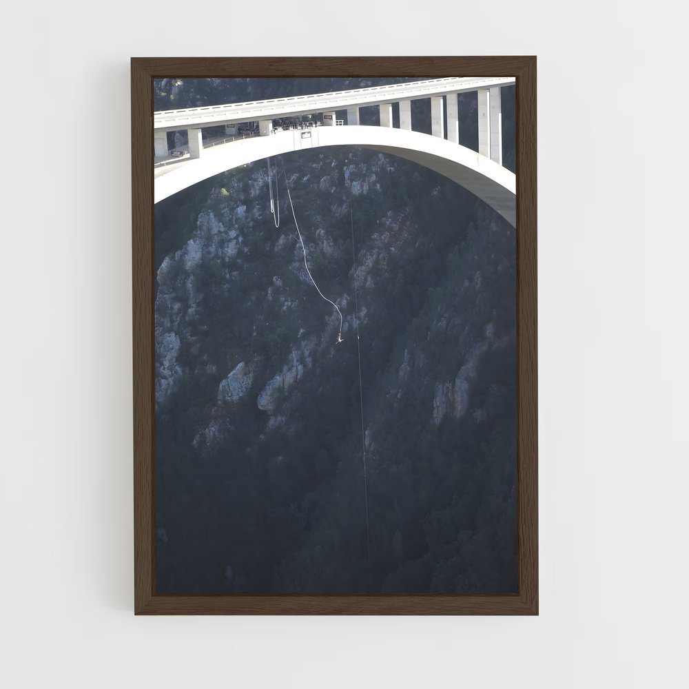 ap-bloukrans bridge south africa-1 cadre Bois foncé