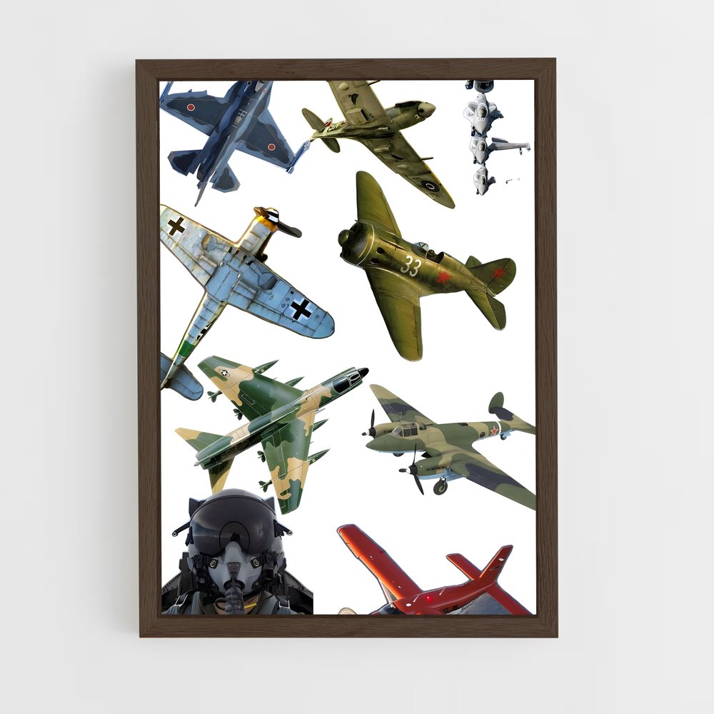ap-bombers-2 cadre Bois foncé
