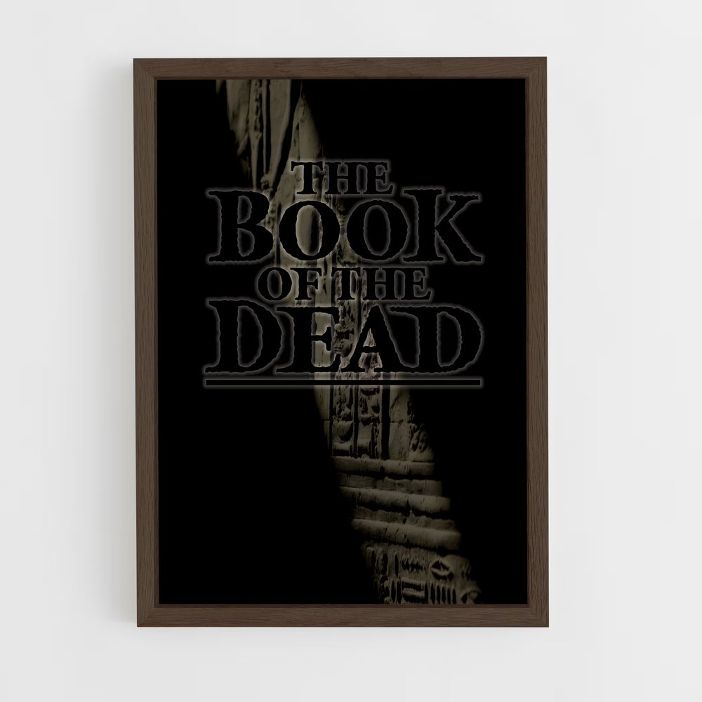 ap-book of the dead-2 cadre Bois foncé