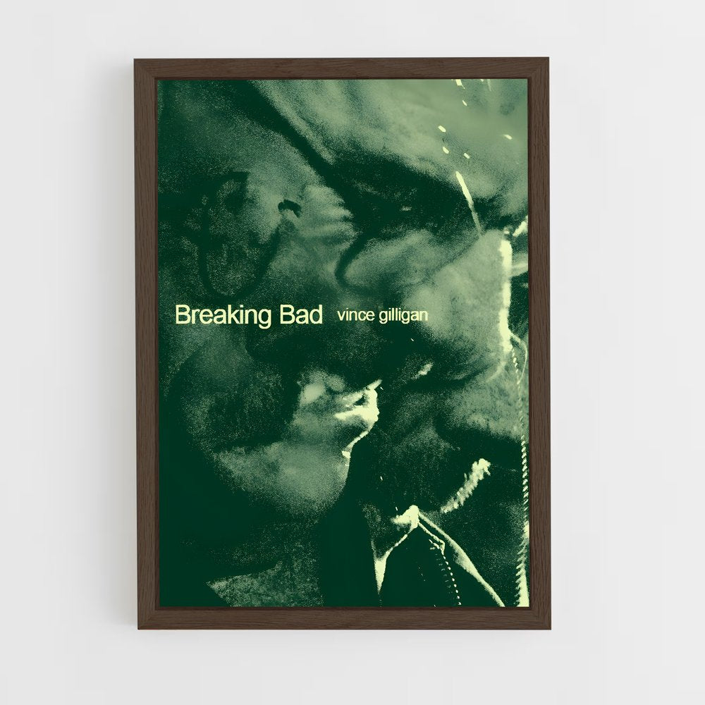 ap-breaking bad-8 cadre Bois foncé