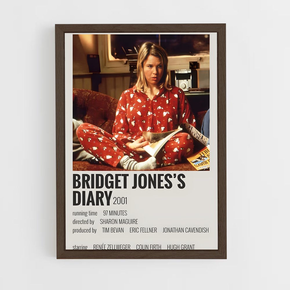 ap-bridget jones-4 cadre Bois foncé