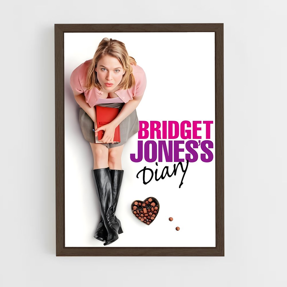 ap-bridget jones-8 cadre Bois foncé