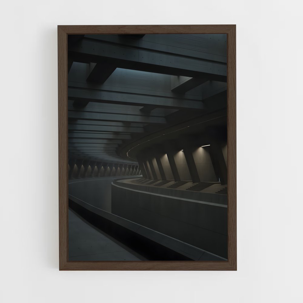 ap-brutalism-10 cadre Bois foncé