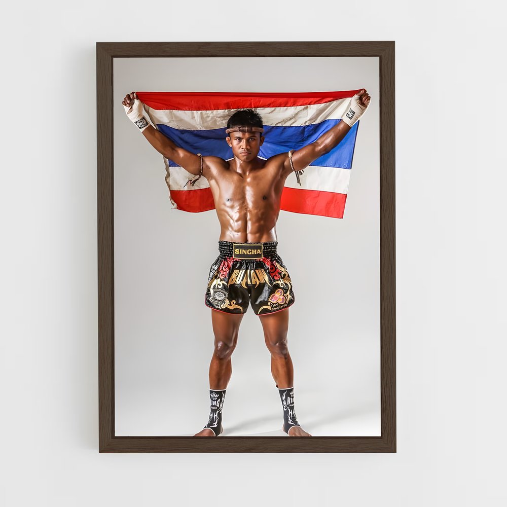 ap-buakaw banchamek-1 cadre Bois foncé