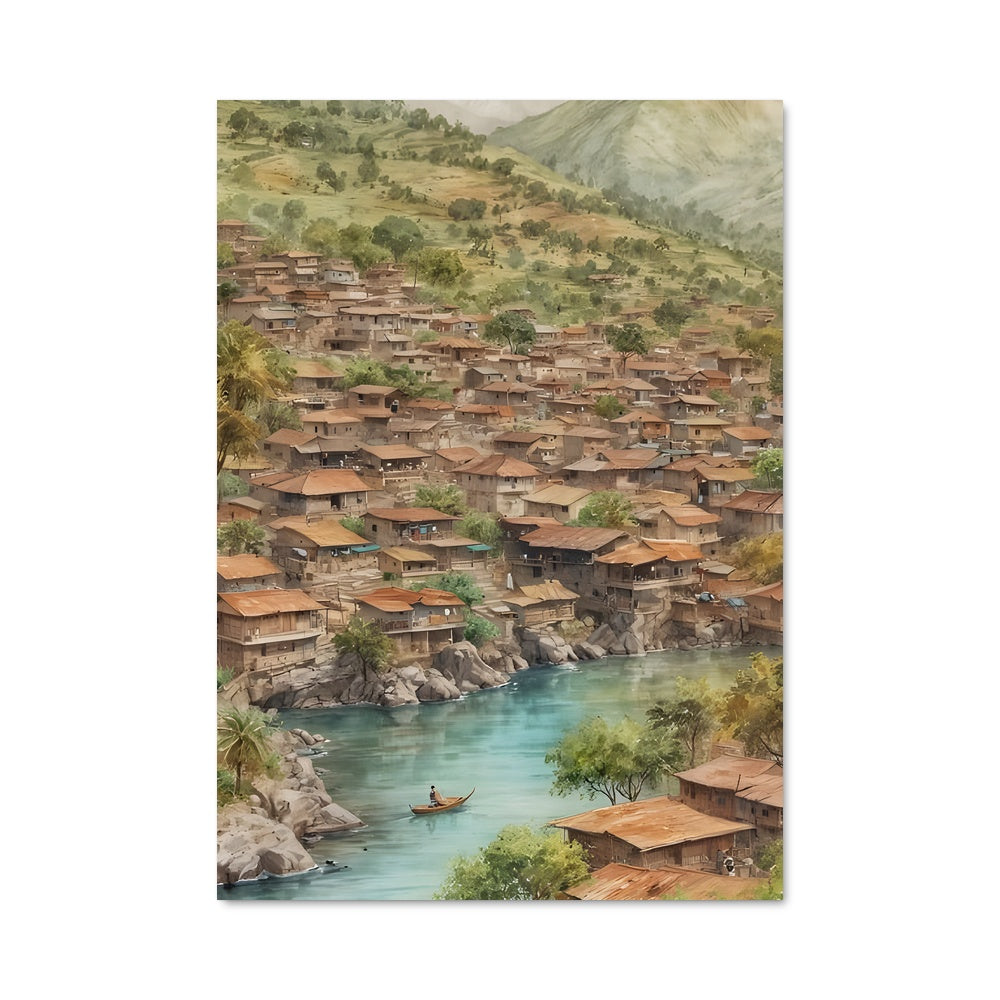 Poster Horizon Montagnard