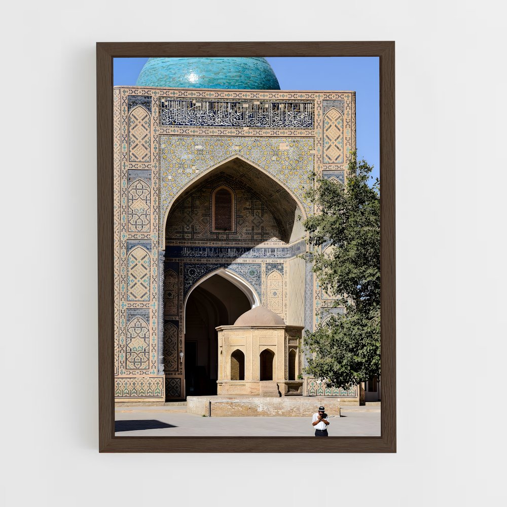 ap-bukhara-8 cadre Bois foncé