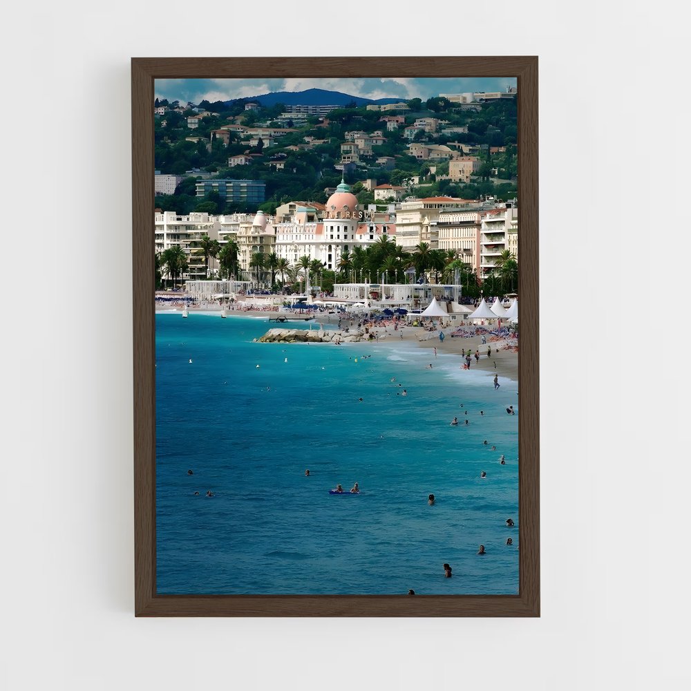 ap-cannes-3 cadre Bois foncé