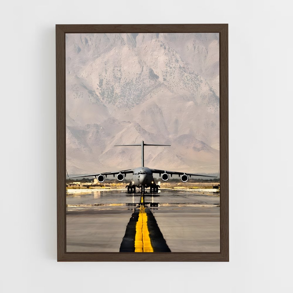 ap-cargo planes-1 cadre Bois foncé