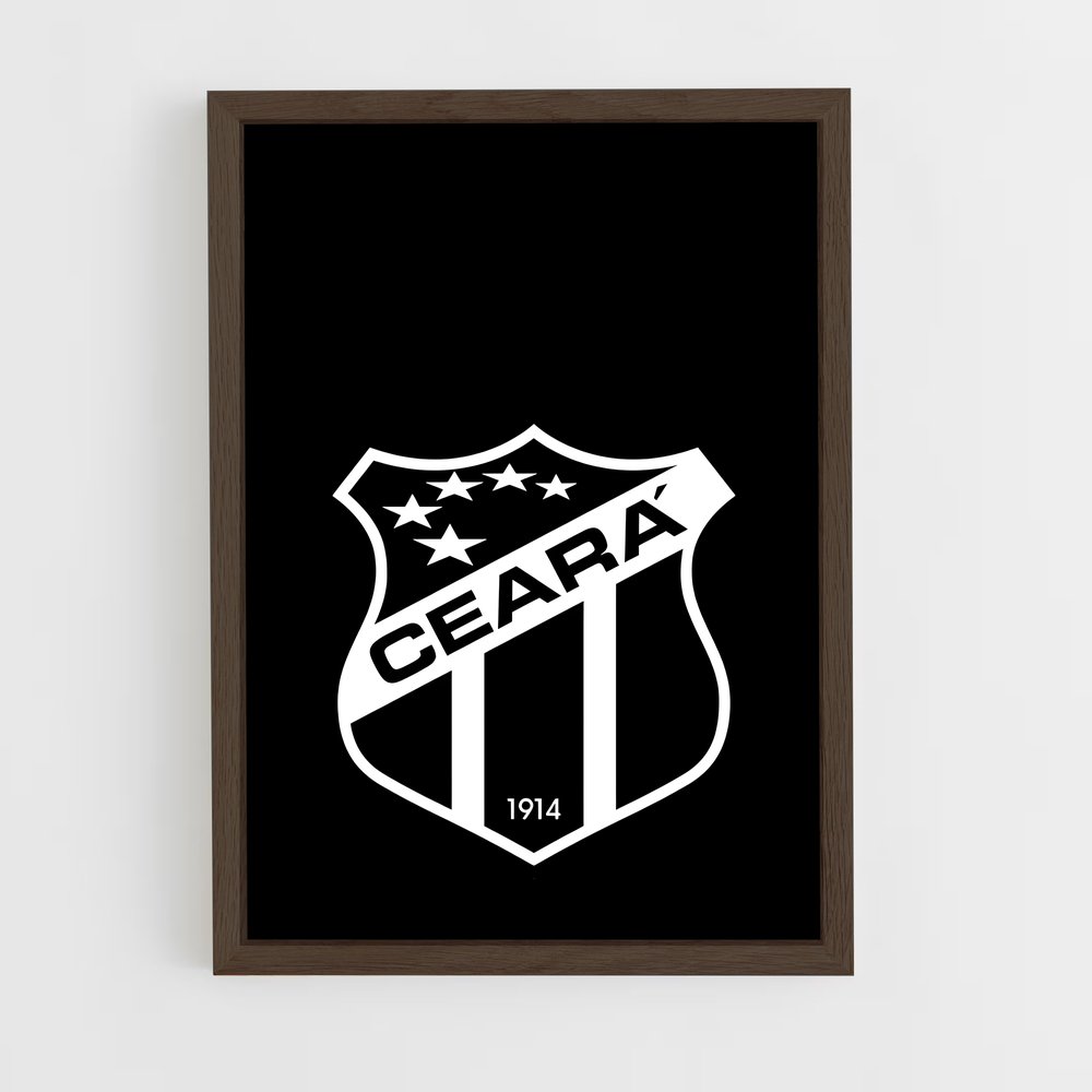 ap-ceara sporting club-1 cadre Bois foncé