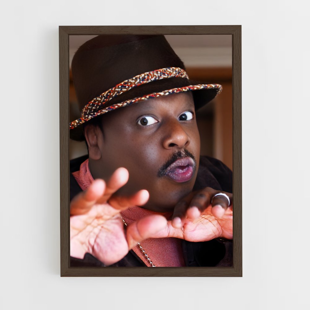 ap-cedric the entertainer-9 cadre Bois foncé