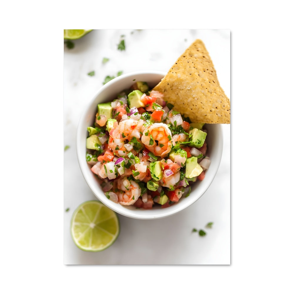 Poster Salsa de Crevettes