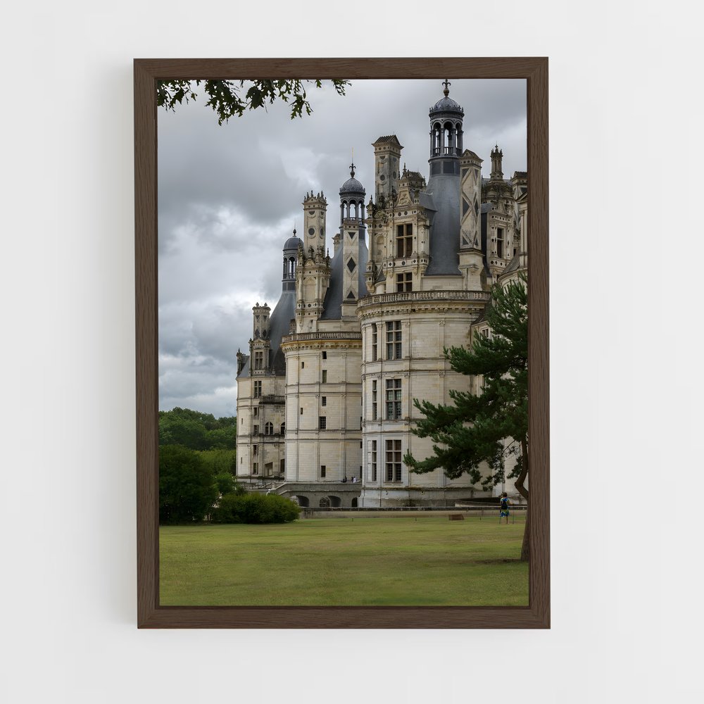 ap-chambord castle-1 cadre Bois foncé