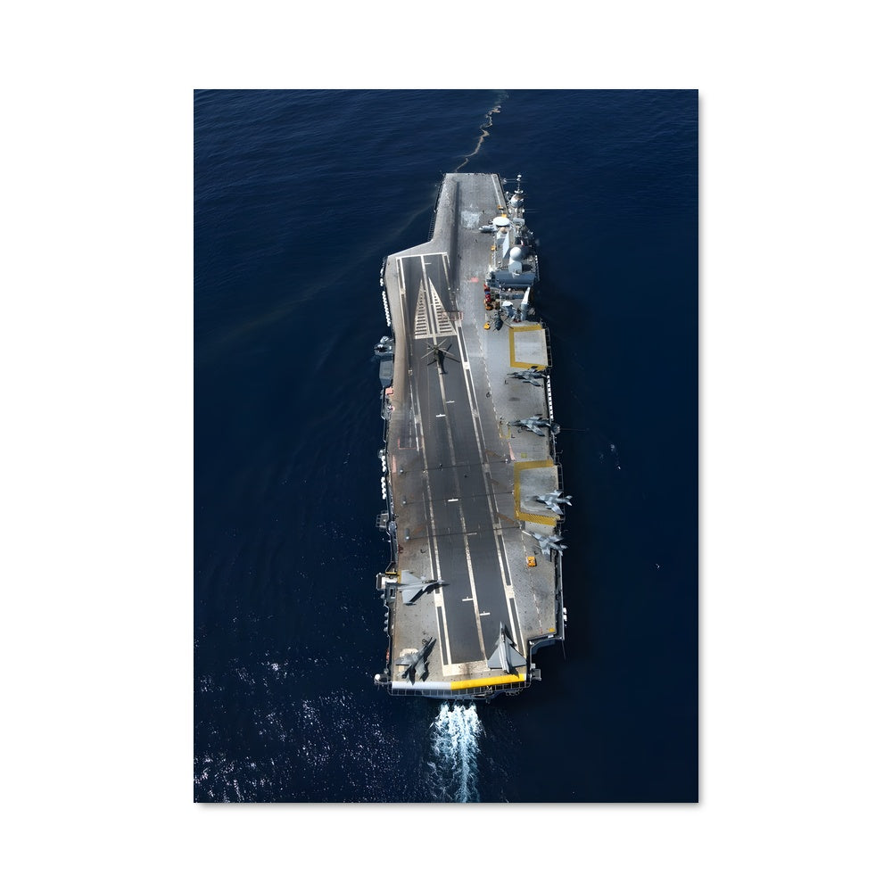 Poster L'USS Enterprise en Mer