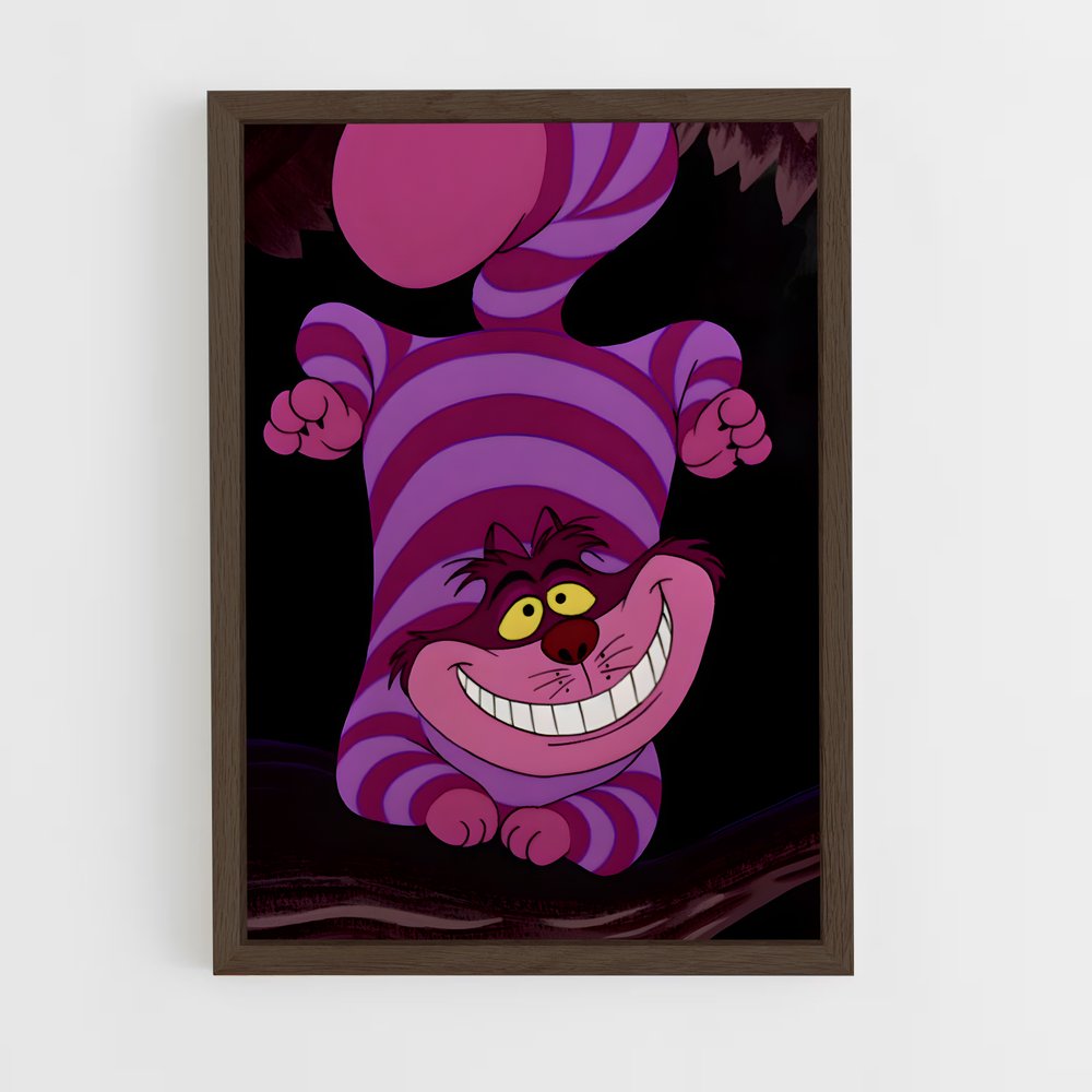 ap-cheshire cat-1 cadre Bois foncé