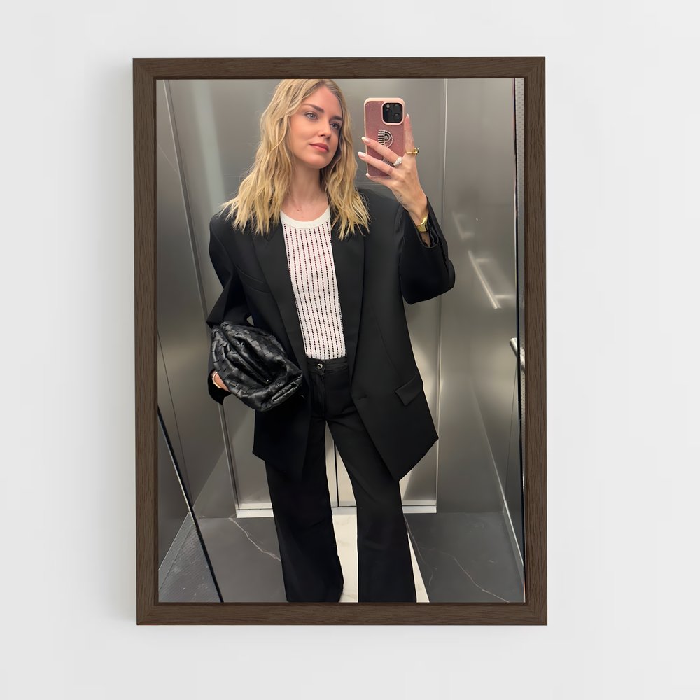 ap-chiara ferragni-10 cadre Bois foncé