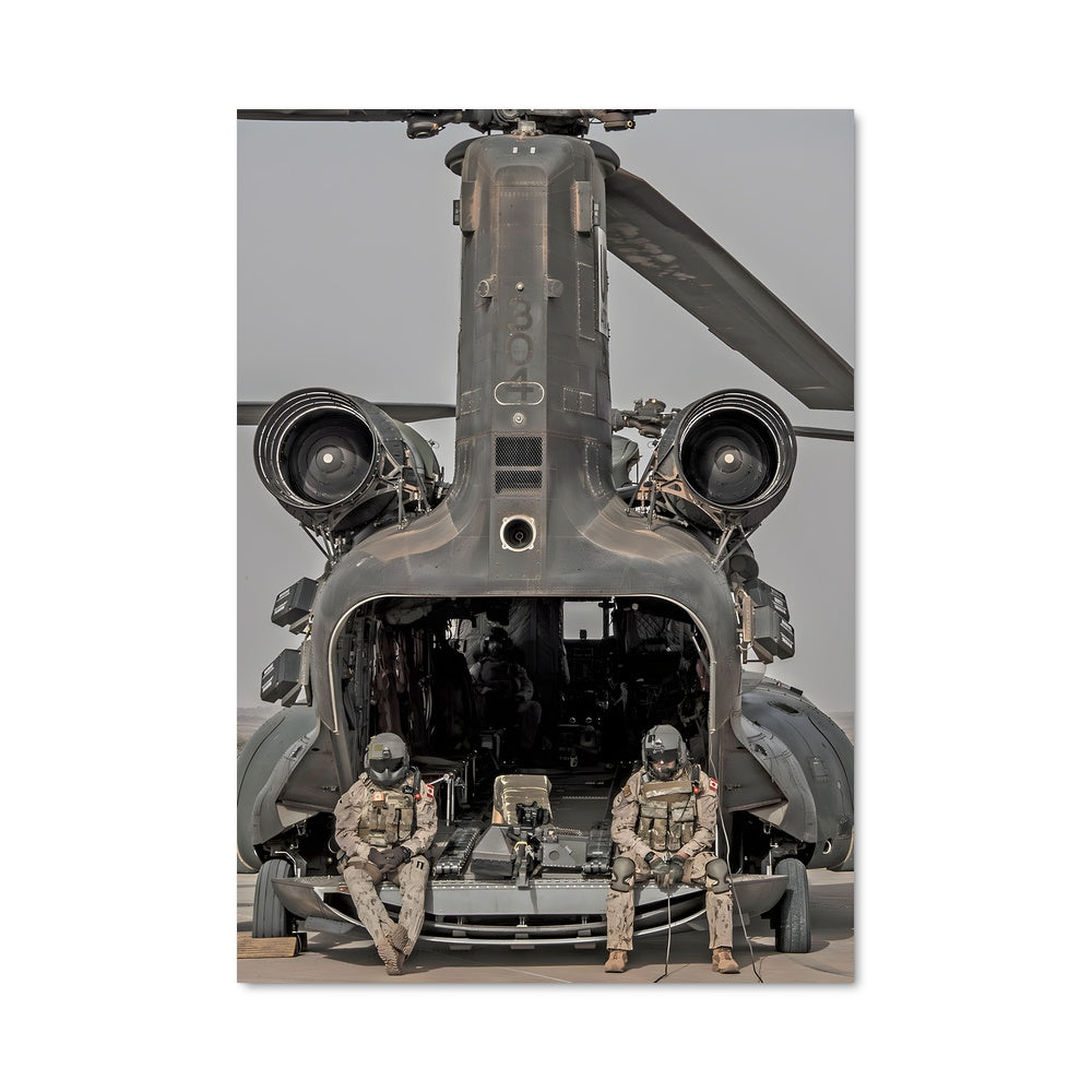Poster Chinook ch-47 80945