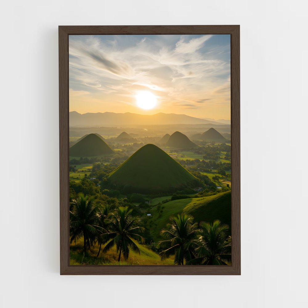 ap-chocolate hills-2 cadre Bois foncé