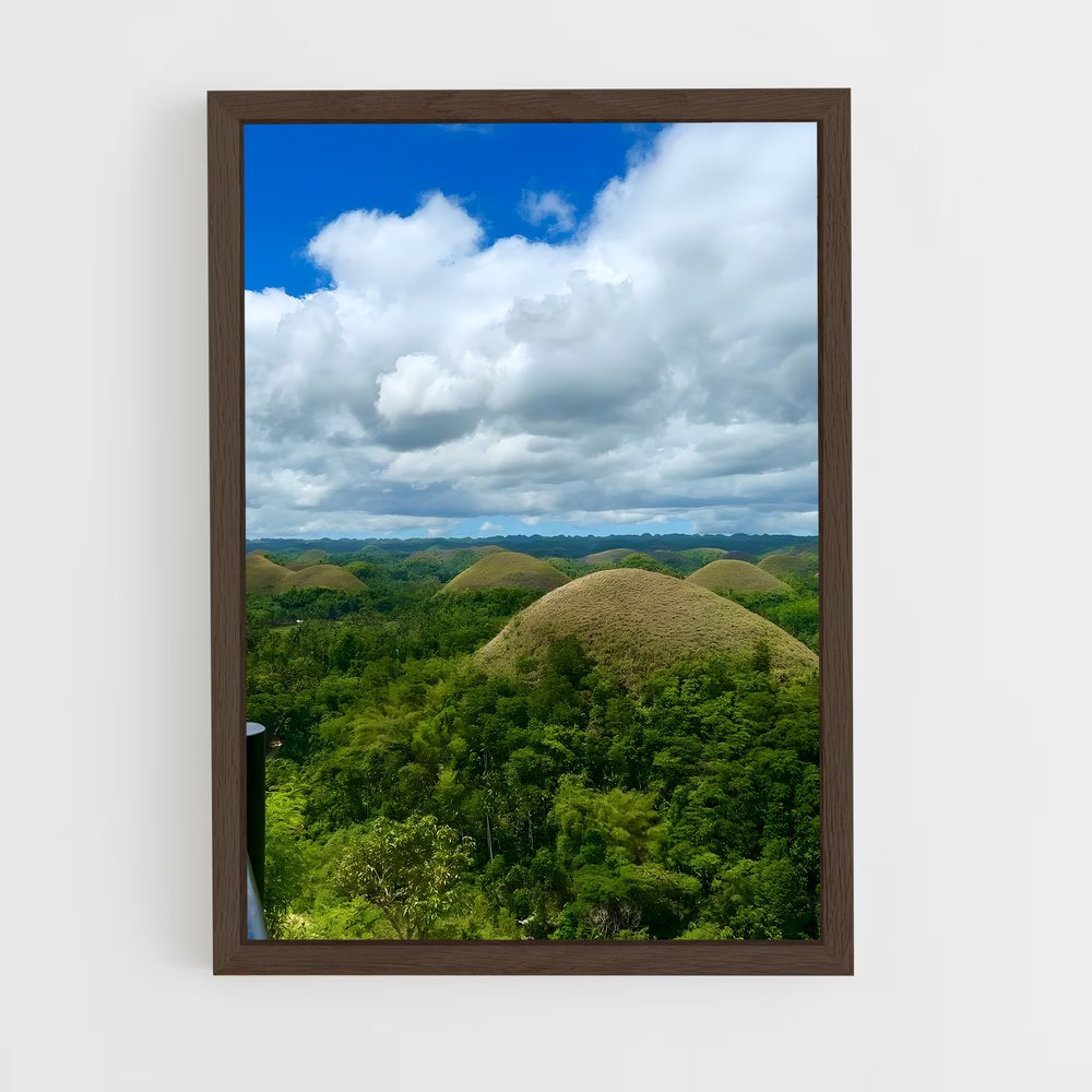 ap-chocolate hills-6 cadre Bois foncé