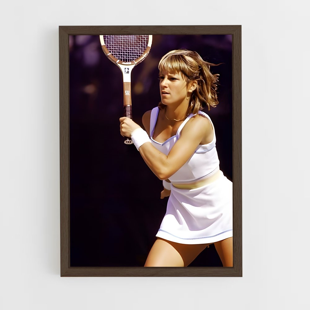 ap-chris evert-3 cadre Bois foncé
