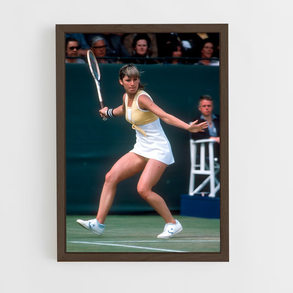 ap-chris evert-4 cadre Bois foncé