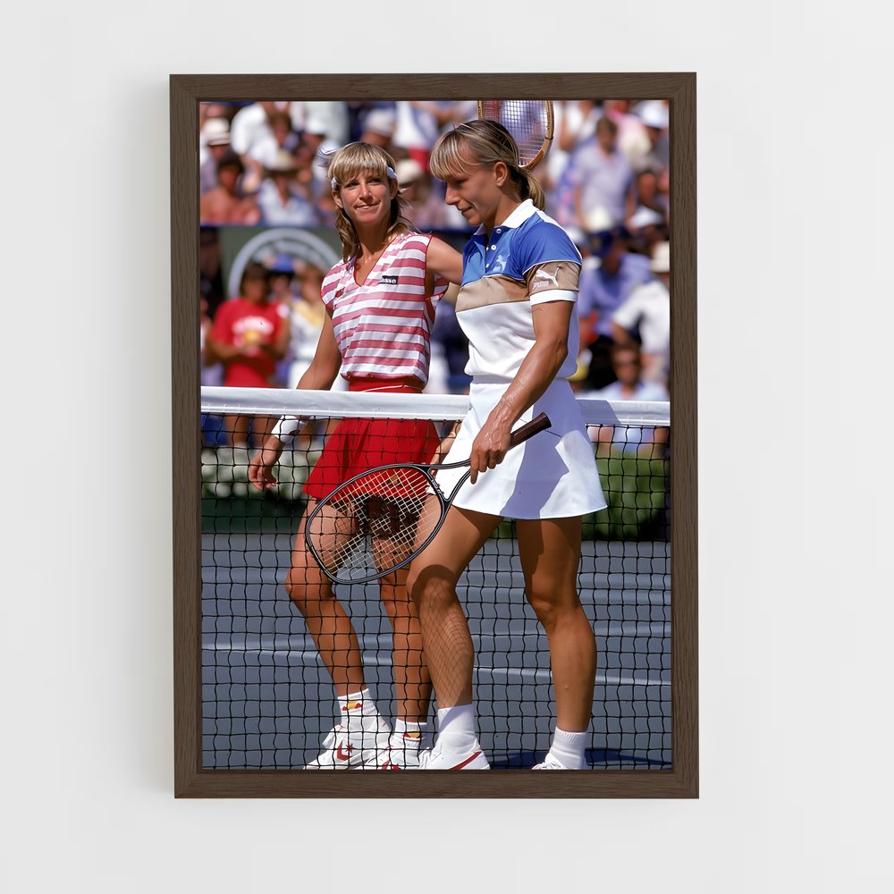 ap-chris evert-8 cadre Bois foncé