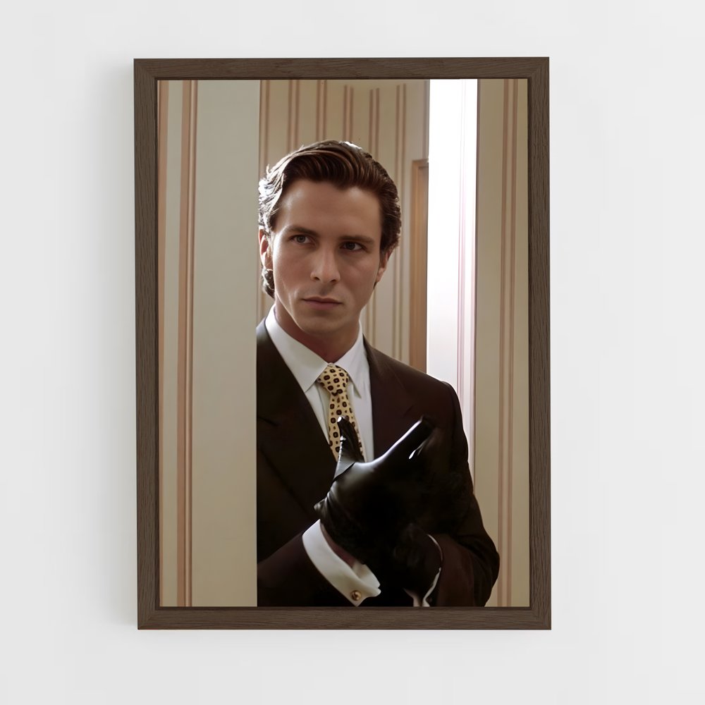 ap-christian bale-5 cadre Bois foncé