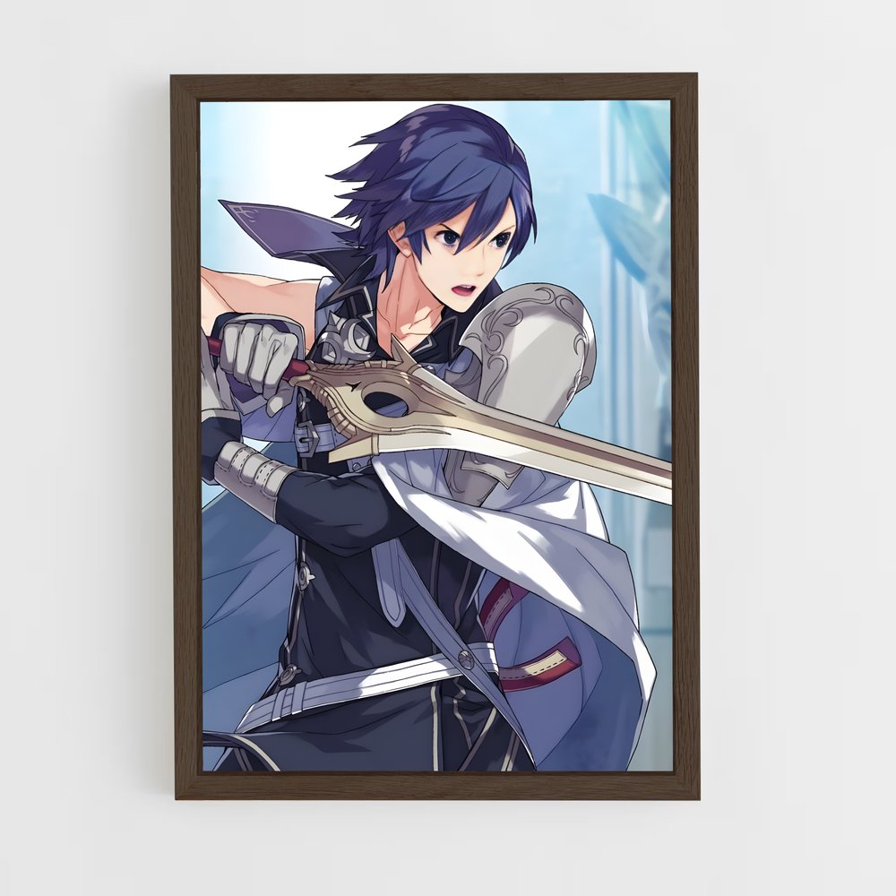 ap-chrom-1 cadre Bois foncé