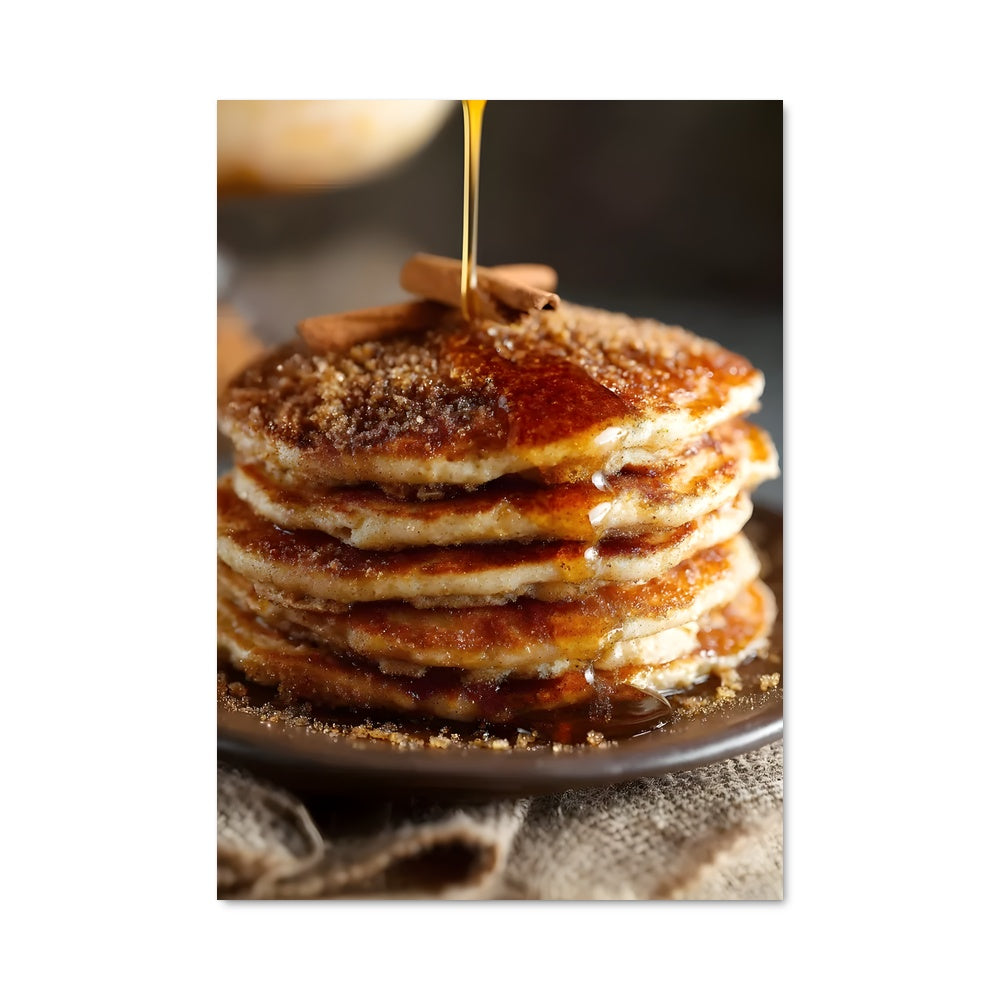 Poster Pancakes & Syrup