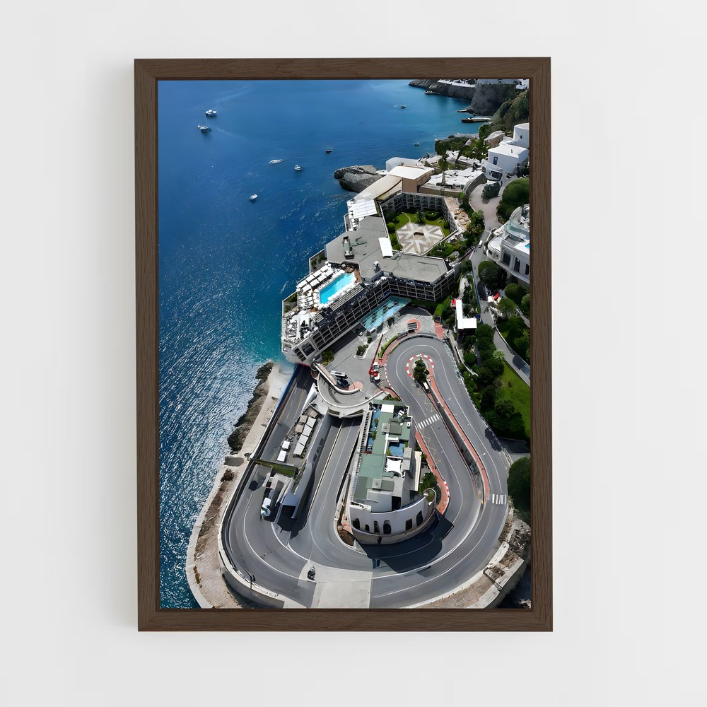 ap-circuit de monaco monte-carlo-1 cadre Bois foncé