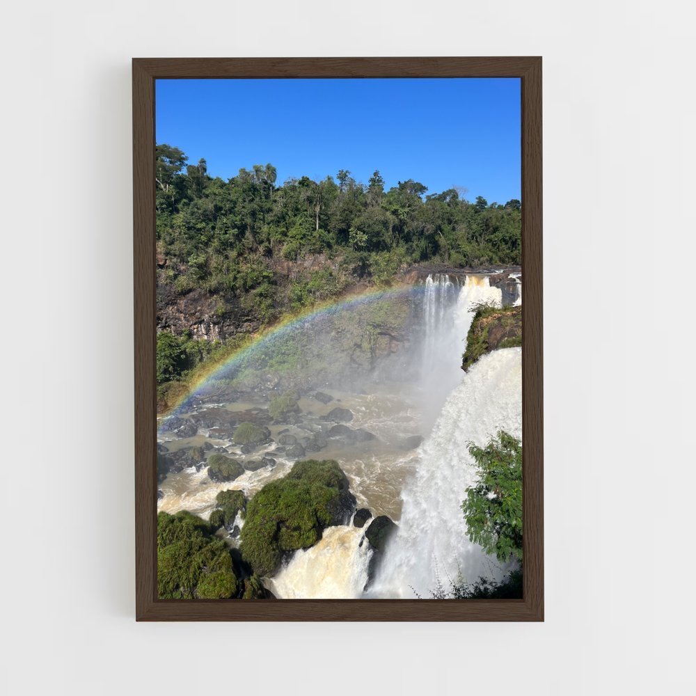 ap-ciudad del este-1 cadre Bois foncé