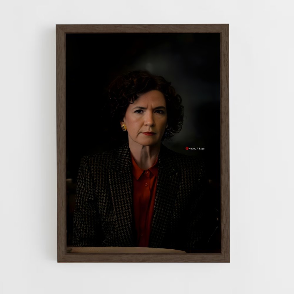 ap-claudia tiedemann-1 cadre Bois foncé