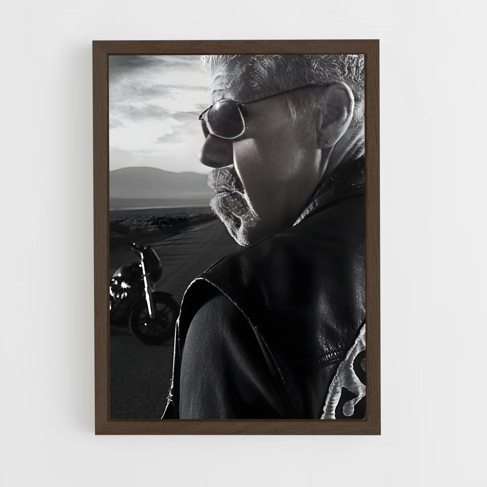 ap-clay morrow-2 cadre Bois foncé