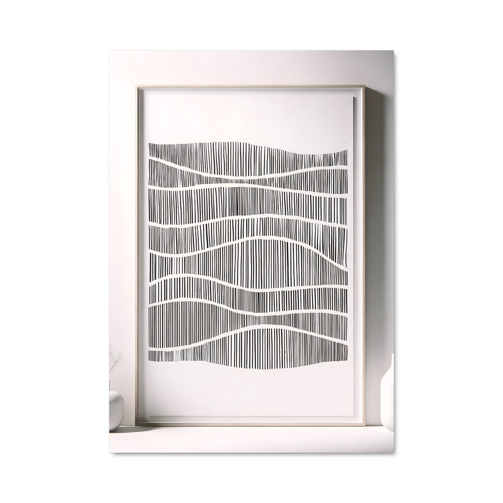 Poster Ondulations Élégantes