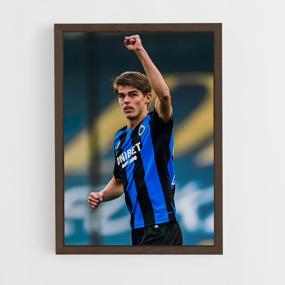 ap-club brugge kv-3 cadre Bois foncé