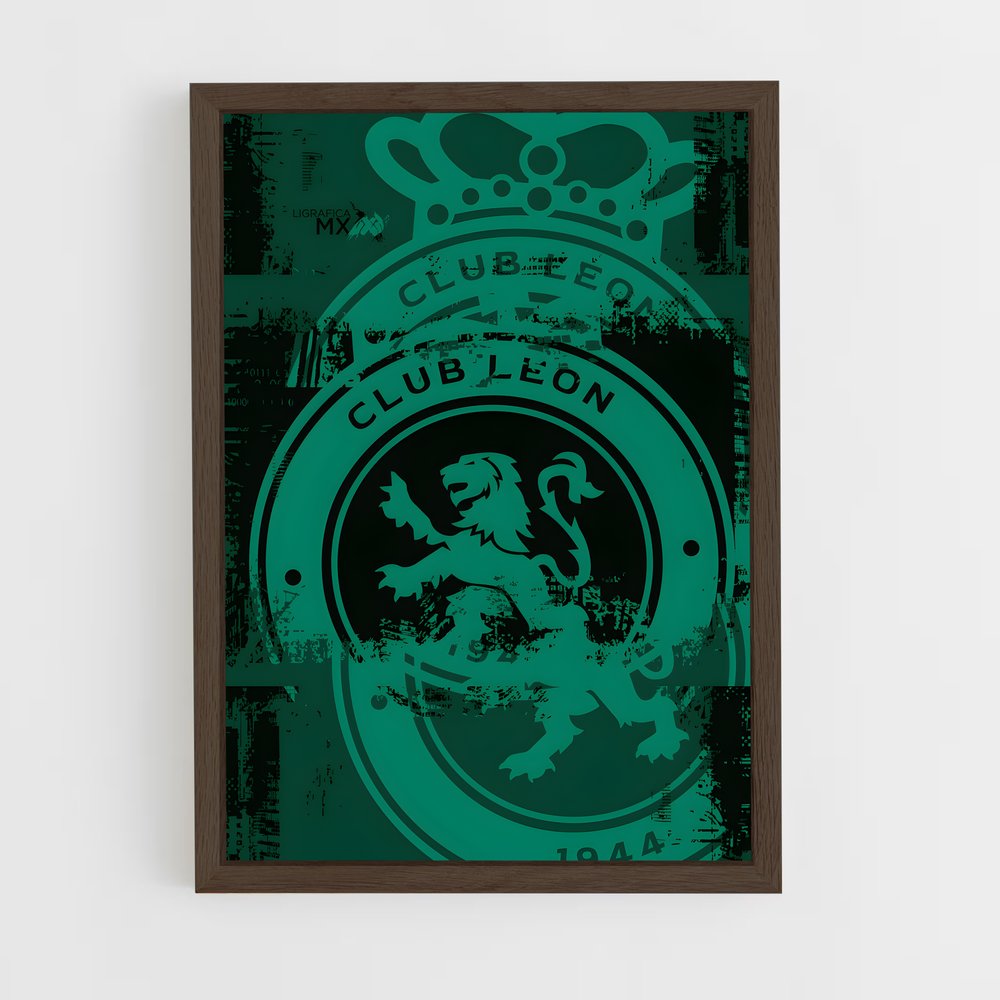 ap-club leon-9 cadre Bois foncé