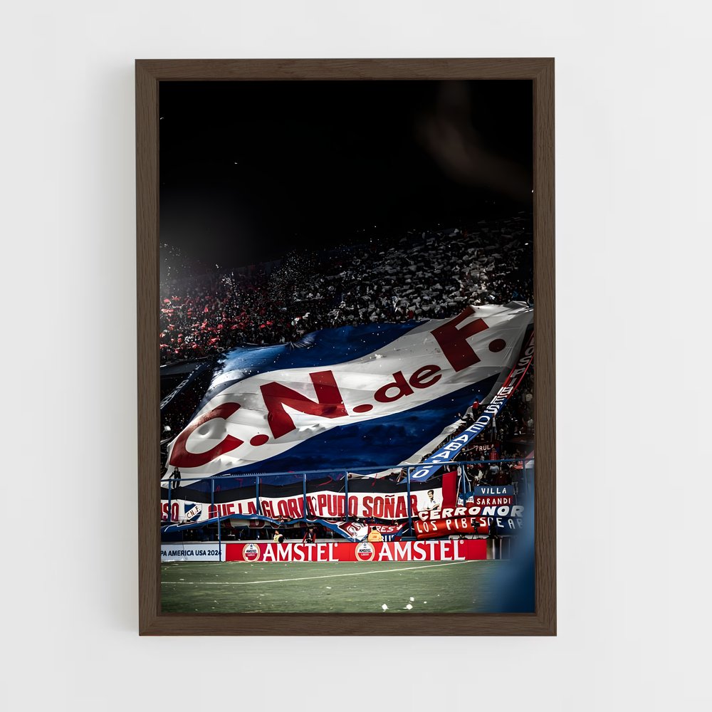 ap-club nacional de football-2 cadre Bois foncé