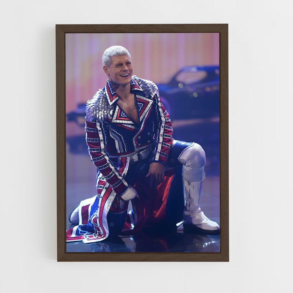 ap-cody rhodes-1 cadre Bois foncé
