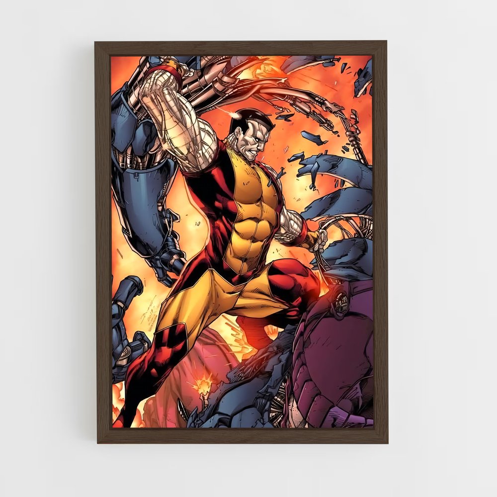 ap-colossus x-men-4 cadre Bois foncé