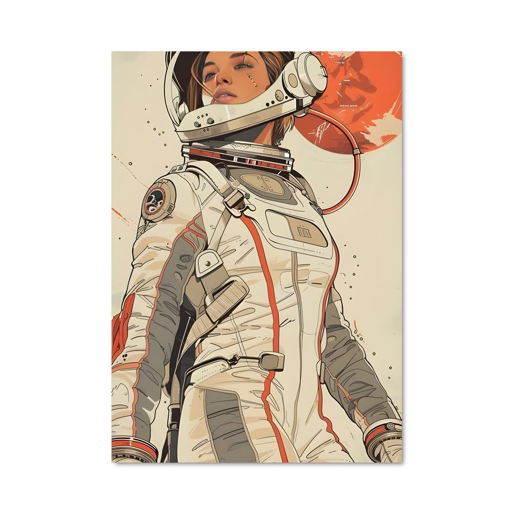 Poster Cosmonautes Étoilés