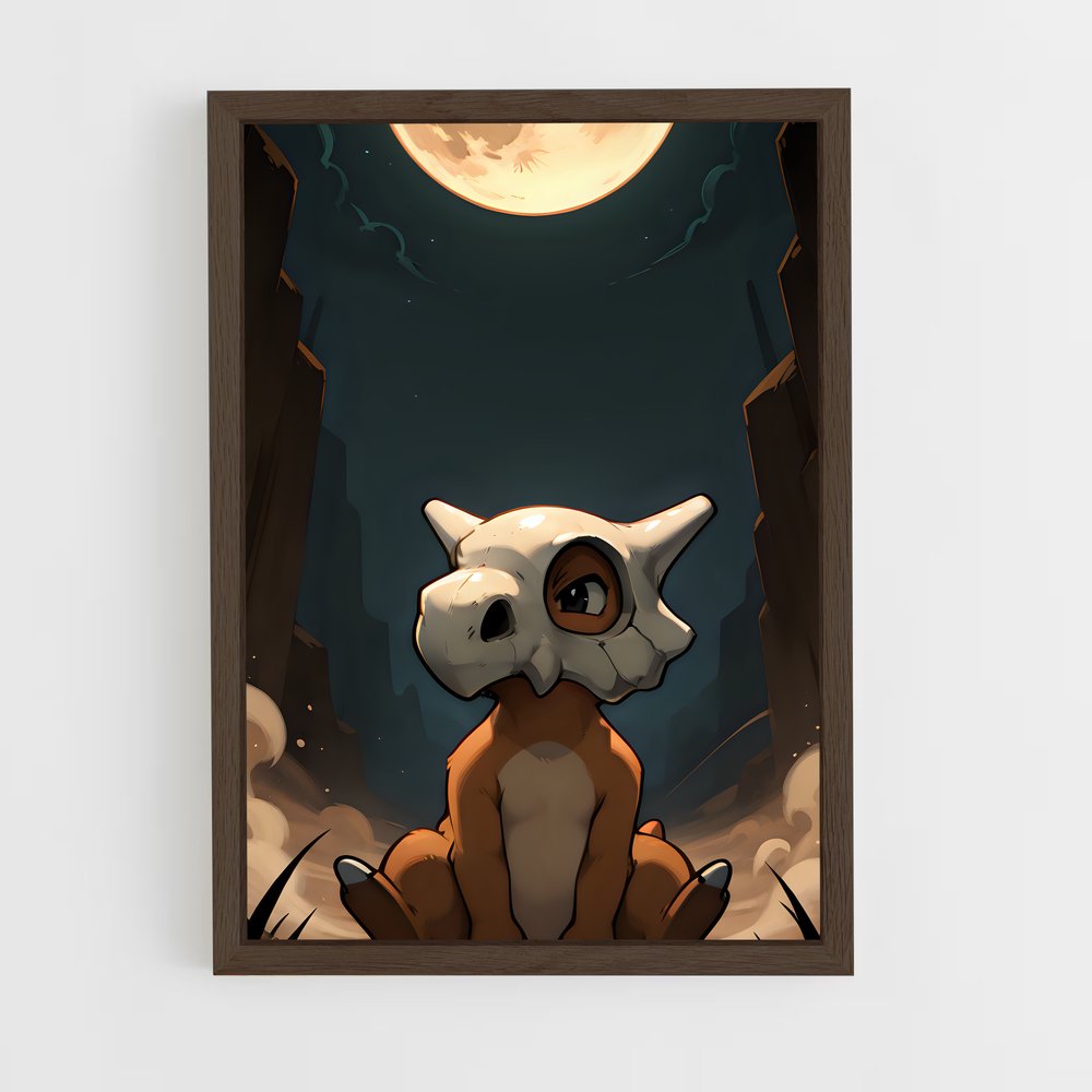 ap-cubone-1 cadre Bois foncé