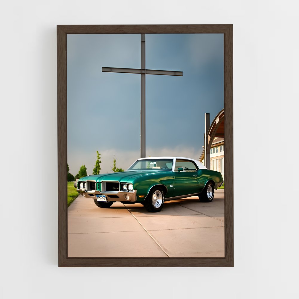 ap-cutlass supreme-1 cadre Bois foncé
