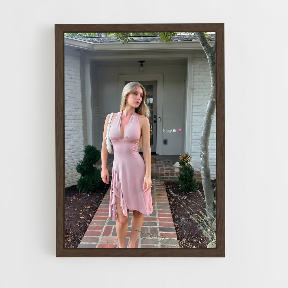 ap-daisy keech-2 cadre Bois foncé