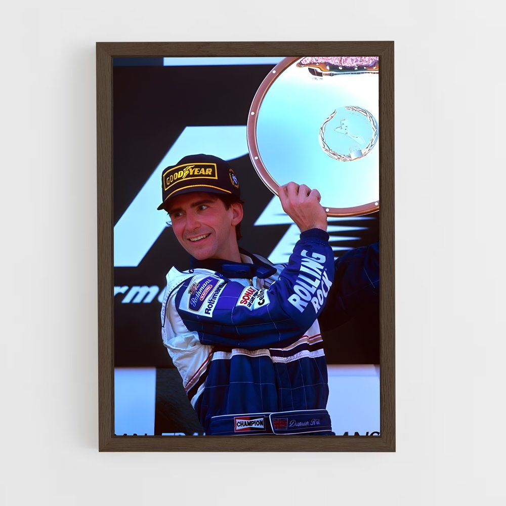 ap-damon hill-10 cadre Bois foncé