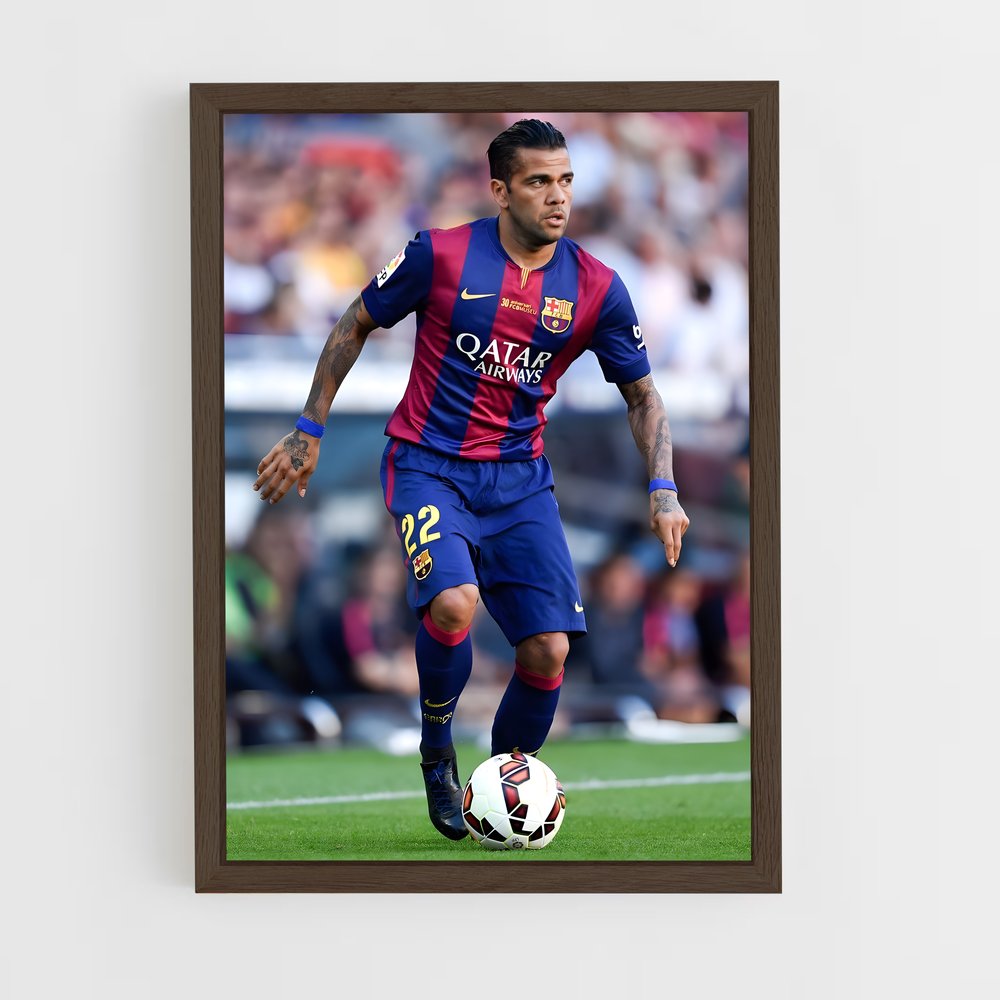 ap-dani alves-7 cadre Bois foncé