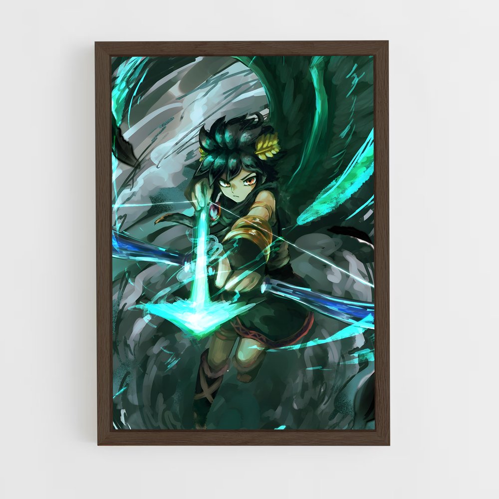 ap-dark pit-2 cadre Bois foncé
