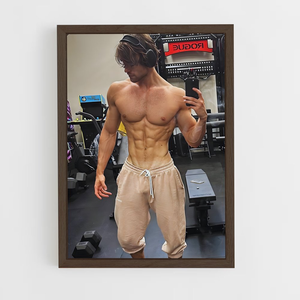 ap-david laid-11 cadre Bois foncé