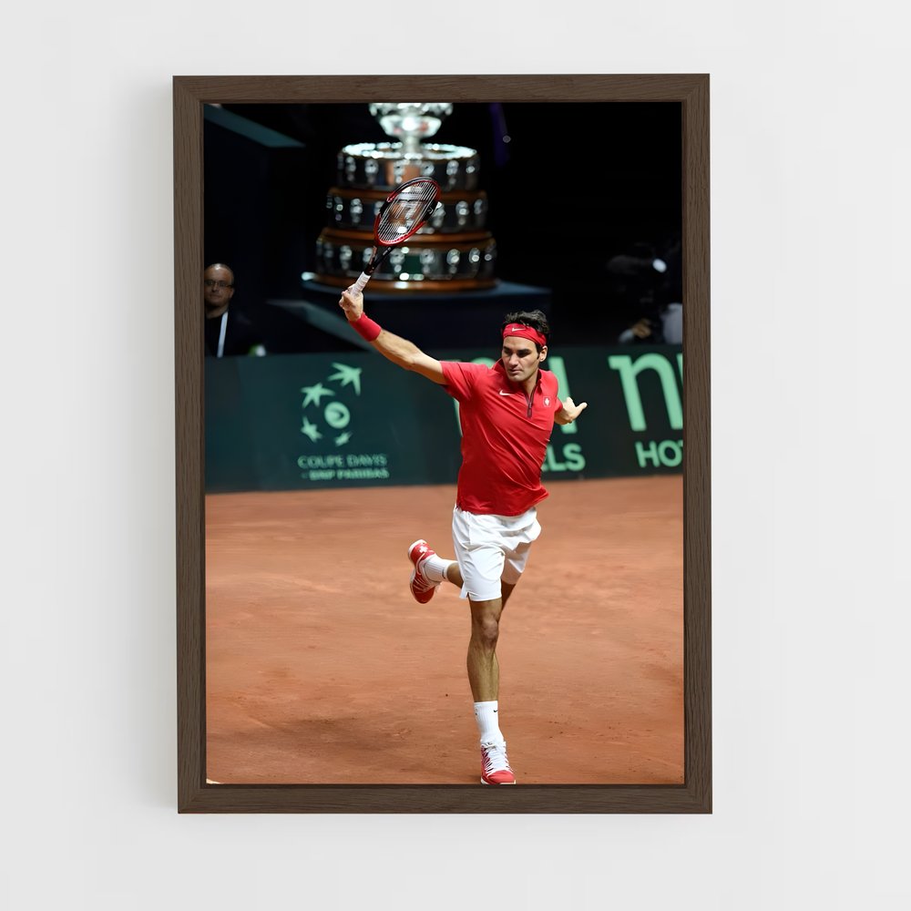 ap-davis cup-1 cadre Bois foncé