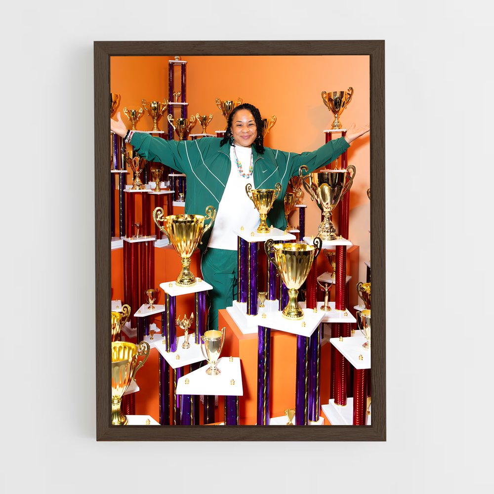 ap-dawn staley-2 cadre Bois foncé